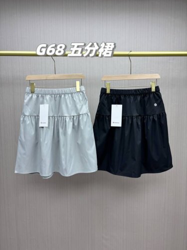 一包两件！包容性无敌的山本裙！Lululemon2025最新款女士速干山本五分裙，元气感爆棚的高腰中短裙！长腿神器，长度刚好到膝盖上面，不长不短，大山本的版型设