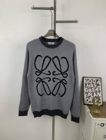 款号T150 新款Loewe 罗意威22Ss最新绝美麻灰拼接提花圆领毛衣 Yyds 绝美颜色不老土！ - 简介：创立于1846年的奢华皮具品牌Loewe罗意威，