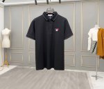 2025春夏新品 蒙口 时尚高端男装Polo.进口顶极高密度丝光珠地，极为亲肤舒适 摸上去非常的细腻，质感很好，凉爽透气，内搭单穿都完全没问题，喜欢的亲也可以提