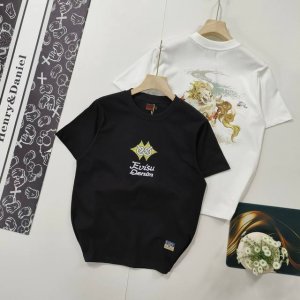 尺码S-2Xl掌柜推荐 evisu 福神 2025年春季新品 男士神兽白泽印花短袖T恤 原版面料高版本高品质 网红明星同款 休闲单品易于搭配 人气一直居高不下