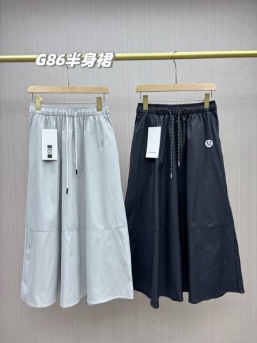 一包2条 夏季必入山本裙 绝对的超气质 Lulu2025新款女士高腰山本工装裙 视觉增高能手 日韩销售Top10的款式 防蚊防晒超透气 带口袋 贼显瘦遮肉拼接风