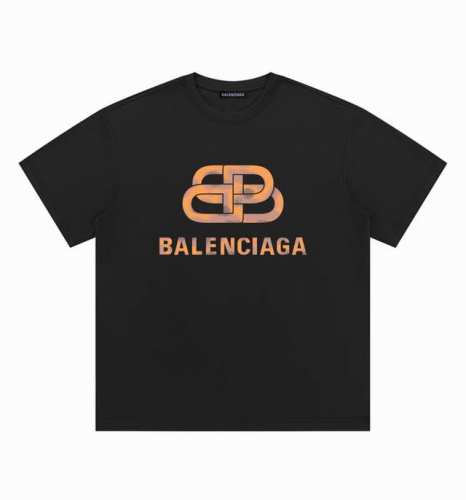 Balenciaga 巴黎世家复古迷彩大锁扣圆领短袖半袖T恤 面料采用260克纯棉双纱食毛面料 双线二本针压线 久洗不变形 原版定制三标 高端进口印花 随意水洗
