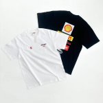 9025 白底图 Supreme X Ducati杜卡迪 联名Ss25最新款Logos Tee机车摩托赛事联名背面多Logo合集印花美潮复古情侣短袖T恤 男女同