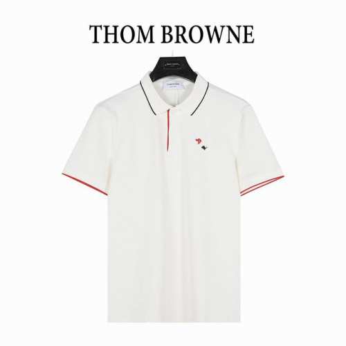 thom Browne 汤姆布朗 25Ss 小狗章仔贴饰刺绣短袖Polo衫 客供精仿棉打造珠地材质面料，质感柔软细腻爽滑，舒适透气凉爽， 且久穿久洗不褪色不变形