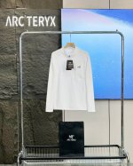 150 Arc'teryx始祖鸟半拉链口袋刺绣休闲户外速干长袖 面料220克 90的涤纶10的氨纶，光滑柔软高弹力舒适运动无束缚，透气性贼啦好，具有良好的吸湿排