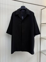 lv 路易25Ss全幅压印老花套装短袖衬衫 Size：S M L Xl