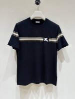 新品 B家男士纯棉圆领短袖T恤，香港洋行渠道货，高端葡萄牙代工出品，25年春夏秀场款，官方王牌主打单品！ 客供埃及进口顶级面料，甄选尼罗河区域光照极好的上等棉花