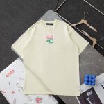顶级复刻 高端定制 Louis Vuitton 路易威登Lv 新款针织毛织小花圆领短袖T恤 颜色：米白色 购入原版开模打造，全套定制辅料，细节决定成败。 Lou