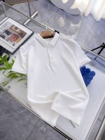 开春新品 阿玛尼 2025Ss夏季新款字母Logo男士翻领Polo衫！经典商务男款，高端男装的天花板级别的商务男款！简约时尚大气不失优雅，单穿内搭体面过人，品质