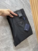Prada 普拉达 2025春夏新品 三标齐全 西裤 休闲裤 好货不用过多介绍 看细节 专柜码数：29-36 175 140上身32码