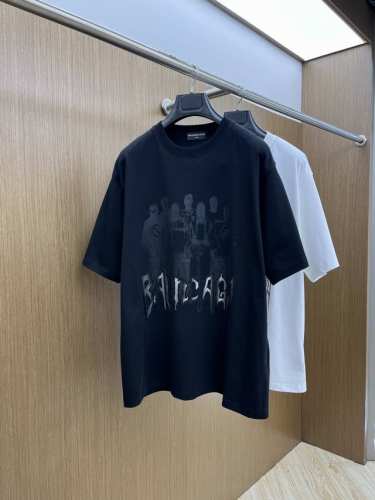 新款 Bbg 2610Fw春夏新品圆领打底外穿T恤，立体感Logo微廓形半袖活性纯棉打底T恤，棉，手感面糯有骨感，柔而有韧性。工艺处理，韧性和抗皱性能得到大幅度