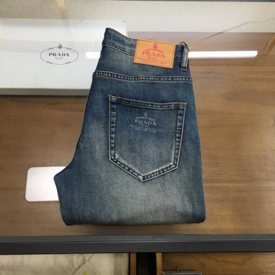 新品 prad... New# -春夏新款，男士牛仔裤原厂原布原洗水！进口原版水洗弹力面料，复杂的手工艺叠加，任何一个洗水环节多停留几秒都会变成完全不一样的颜色