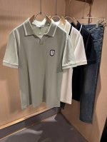 bc-Brunello Cucineli 2025春夏新款男士短袖Polo衫，众多明星都爱穿的时尚百搭单品！胸前Logo超级好看,喜欢经典简约的朋友,一定不能错