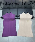新品上线 款号:27538# #Ys胸针背心实拍图