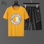 直 Burberry巴宝莉 2025官网同款.世界知名奢侈品牌.夏季男士短袖短裤套装 高品质 原单货套装 采用进口原单面料 ，当季时尚潮流款，百搭爆款。简洁大方