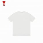 Ami 艾米 24Ss 经典金属章仔短袖 这个款式我们已经做了第三年 最开始中国大陆还没专柜 就已经在做 品质细节无敌 放心下单 注意细节 新升级两头折手工主麦