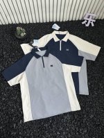 可隆 Kolon 25Ss夏季情侣款拼接撞色休闲polo衫短袖T恤款 - 如今热销的顶级流量款 高品质客订面料 面料光滑 冰冰凉凉正适夏季穿搭 亲肤透气不起球