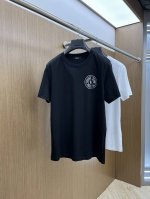 Ver Ss春夏新款短袖T恤，冰潮丝光棉系列越洗越柔软 官W1-1 高版本 顶级图案Logo，帅气时尚，简约百搭款。不仅挺括，保持潮流的廓形，又穿着舒适，纱织更