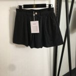 款号20253278 Chane*新款 格子烫钻短裤 黑色 Sml M码 腰围70 长37