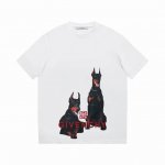 Givenchy 纪梵希 标识Logo字母印花百搭简约短袖T恤男女同款 吊牌 领标 水洗唛 三标齐全 定织定染280克精梳棉面料 尺码：S-Xxl 颜色：黑色，