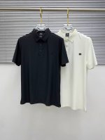 可隆Kolon Sport 翻领polo衫 官网同款功能性面料 具有防紫外线速干吸汗轻弹无痕 颜色：白色 黑色 码数：S～2Xl