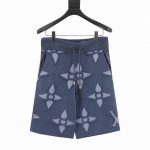 Louis Vuitton 路易威登 25Ss 提花四叶草花卉满印短裤 定染纱线成分72%羊毛28%化纤 12针进口电脑织机 6个布片 2个口袋 1个腰头拼接