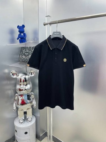 Bbr 巴宝莉 2025Ss夏季新款Tb字母刺绣翻领polo衫短袖 M 经典商务 高端男装的天花板级别的商务男款！ 简约时尚大气不失优雅，单穿内搭体面过人，品质