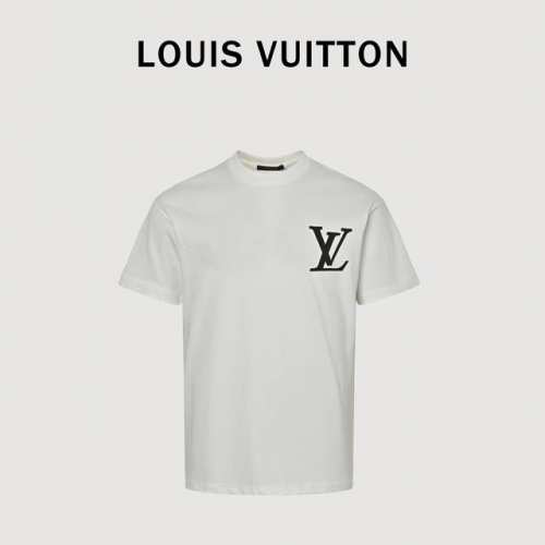 Louis Vuitton 路易威登Lv 后背棋盘格短袖T恤 采用立体发泡工艺，定制320克同缸染面料 手感非常舒服 春夏最新砖柜同步 时尚又个性 超级百搭好看