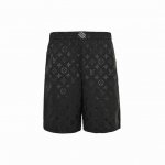 louis Vuitton 路易威登 25Ss 老花波纹提花套装短裤 采用桑蚕丝面料制成 纤维内部布满微气孔 形成天然的温控系统 使其具有良好的透气性 同时可快