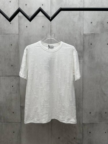 dior 迪奥 2025Ss经典提花毛巾料满印字母圆领短袖 尺码：S M L Xl