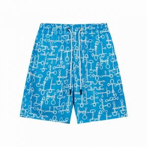 120 爱马仕 Hermes 2025夏季新款时尚沙滩裤短裤带内网！官网同步 原版1-1复刻，经典Logo. 精选优质聚酯纤维面料、手感细腻，夏季必备单品、上身
