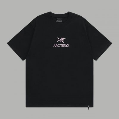 120（顶级版本 区别通货） 款式：始祖鸟Arcteryx X Bape撞色短袖 颜色：图片色 尺码：Xs-L 面料：300克双织纯棉 辅料：全套定制辅料 无性