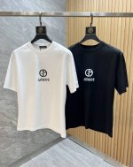 Armani 阿玛尼 2025年春夏新品上新 三标齐全 丝光棉圆领短袖T恤 好货不用过多介绍 看细节 专柜码数：M-Xxxl 175 140建议L，