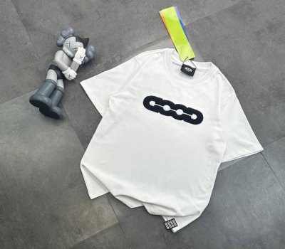 潮牌 Goodbrand毛巾绣情侣款短袖T恤！后背搭配发泡工艺！ ：240G双纱潮牌专用棉，纹理清晰，质感满满，同缸定染1×1无色差精密纯棉螺纹，层搭叠穿，自留