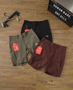 Helly Hansen Hh 25夏男款泡泡纱休闲梭织短裤商务休闲全压胶三防短裤 颜色：黑色 红色 军绿色 尺寸：M-3Xl