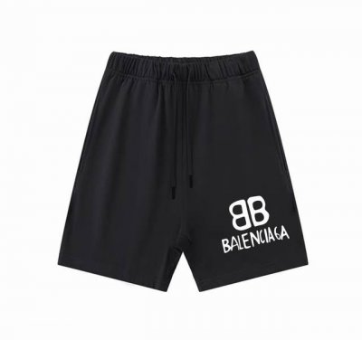Balenciaga巴黎世家Bb涂鸦运动短裤 原版面料高版本高品质 网红明星同款 甄选新疆华棉面料 ，舒适柔软透气 ，侧口袋加深设计，储物空间大，外出便捷，手感