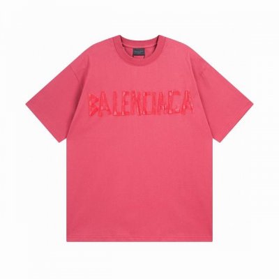 balenciaga 巴黎世家2025 Ss 经典胶带拉浆印花短袖T恤 本市场No.1的质量 真正天花板品质 全部原版开发注意细节图 避免被盗图商家混发 正确2