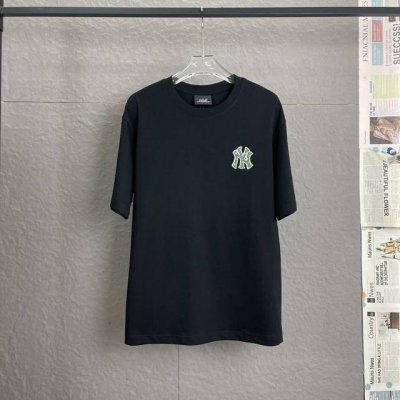 A74 高版本 Mlb 300克重 高端直喷工艺 25新款 通肩压条保证舒适性1同步发售 最大穿到200斤 ny洋基队情侣款式 定制宽松舒适 超爆 经过高温水洗