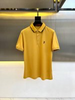 Bur巴宝莉、2025S夏季新品，设计时尚翻领战马Polo衫，客供进口顶级100%驻地丝光棉制成，面料质地轻薄，具有优越的防皱性与耐久性，着穿冰丝爽滑，如皮肤衣
