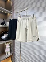 herm*爱马仕 Ss25夏季新款男士休闲短裤，堪称百搭单品，涤纶束干面料 微弹性 松紧腰边抽绳设计，保型性好、低弹丝的构造使裤身弹性恰到好处，并且不易起皱！码