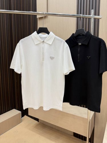 p280 prada 2025夏季最新品，专柜同步有售，原单狠货，时尚休闲圆领短袖T恤，采用进口原版面料，舒适透气，顶级印花工艺字母图案装饰Logo，上身帅气十
