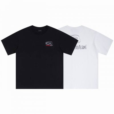 2902# 面料270克100%双纱全棉 字母刺绣洗水做旧破烂 尺码S M L Xl