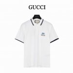 Gucci 古驰Ss Get Lt 胶囊系列 胸前口袋眼睛刺绣polo短袖 Get Lt 胶囊系列 胸前口袋刺绣polo衫 采用哑光线进口绣花机器 ，原版一致定