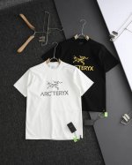 顶级复刻 Arc'teryx 始祖鸟夏季新款圆领基础款印花T恤 官网同步 男女同款 小红书热门爆款 各大网红博主纷纷上身 强烈推荐 面料：32S双纱300克面料