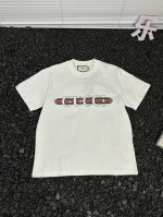 纯原臻品 顶级原版复刻 - 古驰 男女同款25Ss红绿新贯穿腰带印花短袖宽松休闲时尚百搭纯棉吸汗透气短袖T恤 - 古驰Gc 25Ss这款T恤 是品质与设计的完美