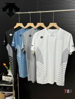 Descente 迪桑特 夏季四色基础透气速干跑步运动短袖T恤 原版定制1:1打造，完美还原原版！每年最火短袖 迪桑特 Dualis系列 男士机能户外与城市休闲