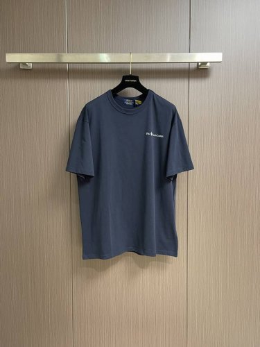 ralph Lauren 拉夫 2025Ss夏季新款简约基础Logo圆领T恤 男女同款 32支260G亲水爽肤 ％纯棉面料舒适柔软，透气性强，主打高端 性价比，