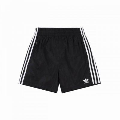 balenciaga 巴黎世家 X Adidas阿迪达斯Ad 联名三叶草短裤 原版国内柜台购入开发 定织100 锦纶面料 做工细节外贸大厂高级定制 脚口绣花75