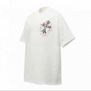 Chrome Hearts Ch 克罗心彩绘 十字架手绘印花短袖T桖 聘请多年从事专业手绘师傅制作，每一件都是艺术品 五金辅料均开磨定制 正确配置 黑色2025