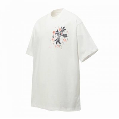 Chrome Hearts Ch 克罗心彩绘 十字架手绘印花短袖T桖 聘请多年从事专业手绘师傅制作，每一件都是艺术品 五金辅料均开磨定制 正确配置 黑色2025